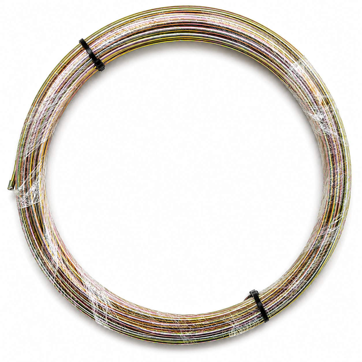 TUBERÍA FLEXIBLE DE ACERO EN ROLLO X 15 METROS — Rollo de tubería flexible metálica X 15 metros.
