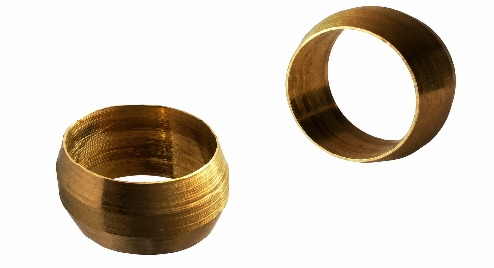 B,60 ANILLO — Anillo de compresión en bronce para acople de tubería.