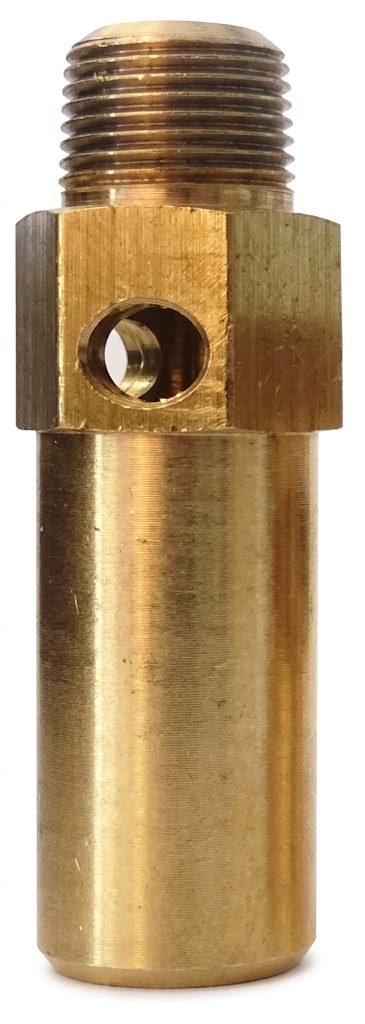 G,3 FISTO SOPLETE LARGO 1/8 NPT X 48 MM — Fisto largo de 48 MM para soplete y quemadores industriales.