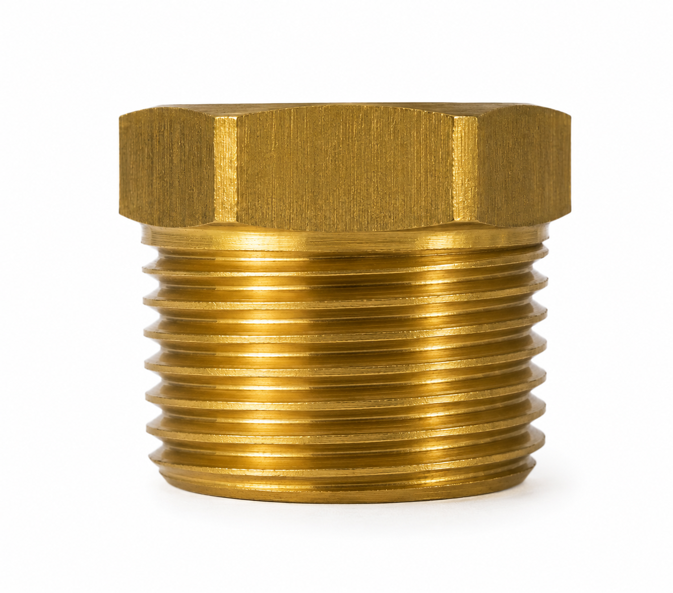 B,109 TAPÓN NPT — Tapón macho NPT en bronce y acero.