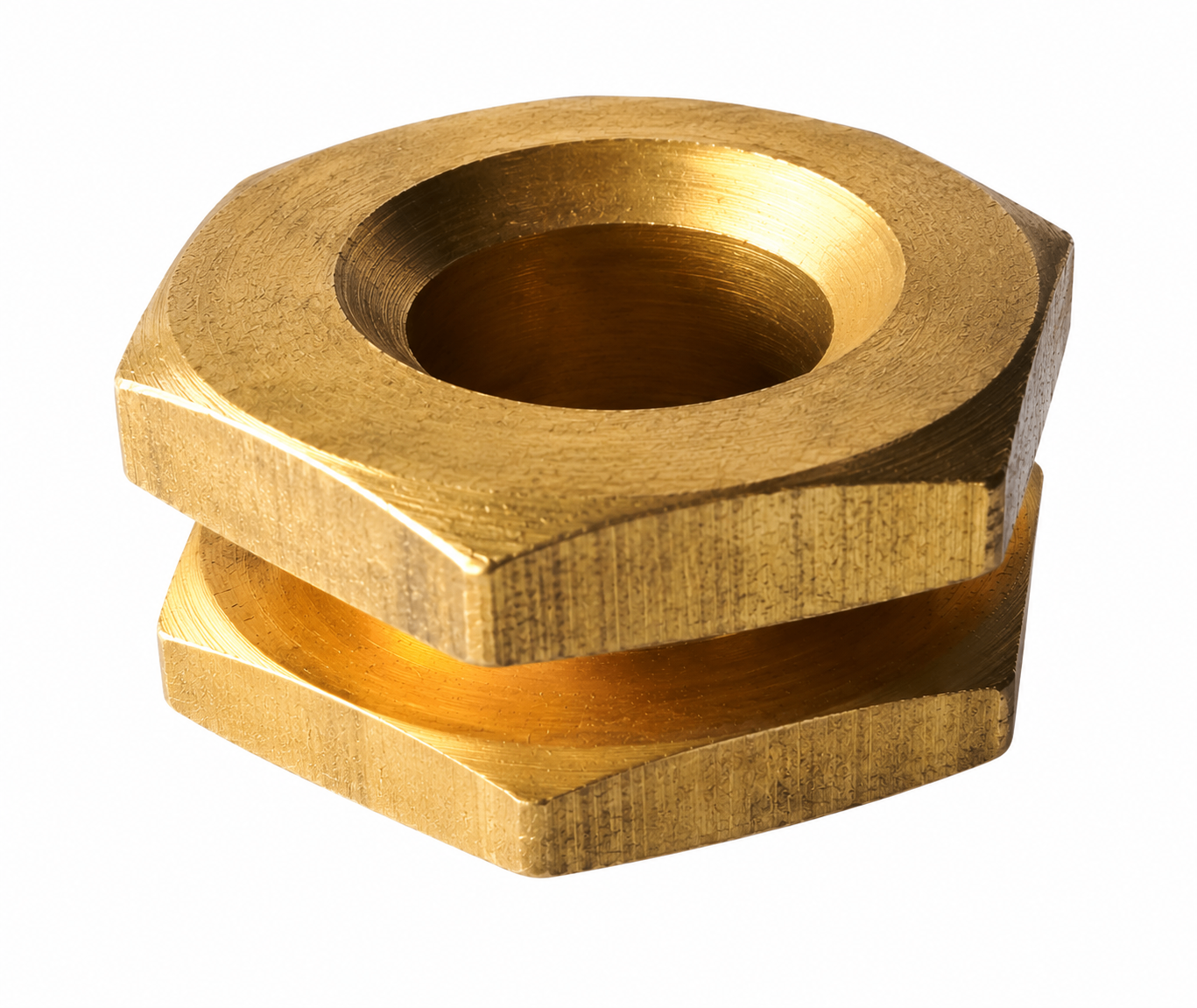 G,38 BORNERA PARA RESISTENCIA — Bornera hexagonal en bronce mecanizado.