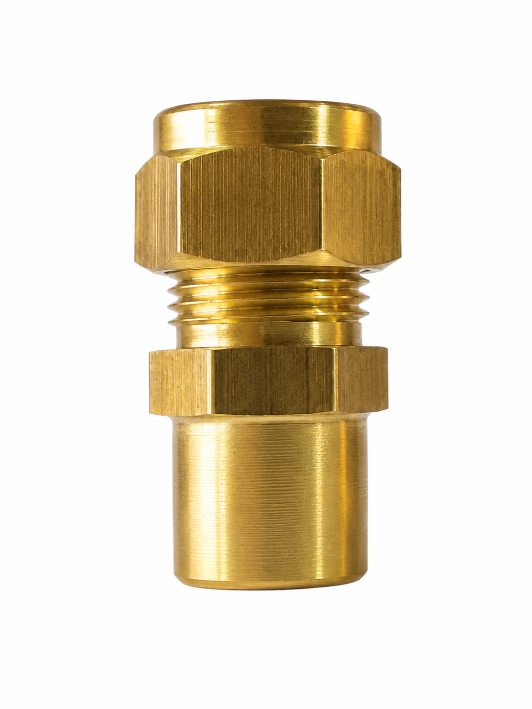 G,4 TERMINAL FISTO — Terminal fisto en bronce y acero para acople de tubería.