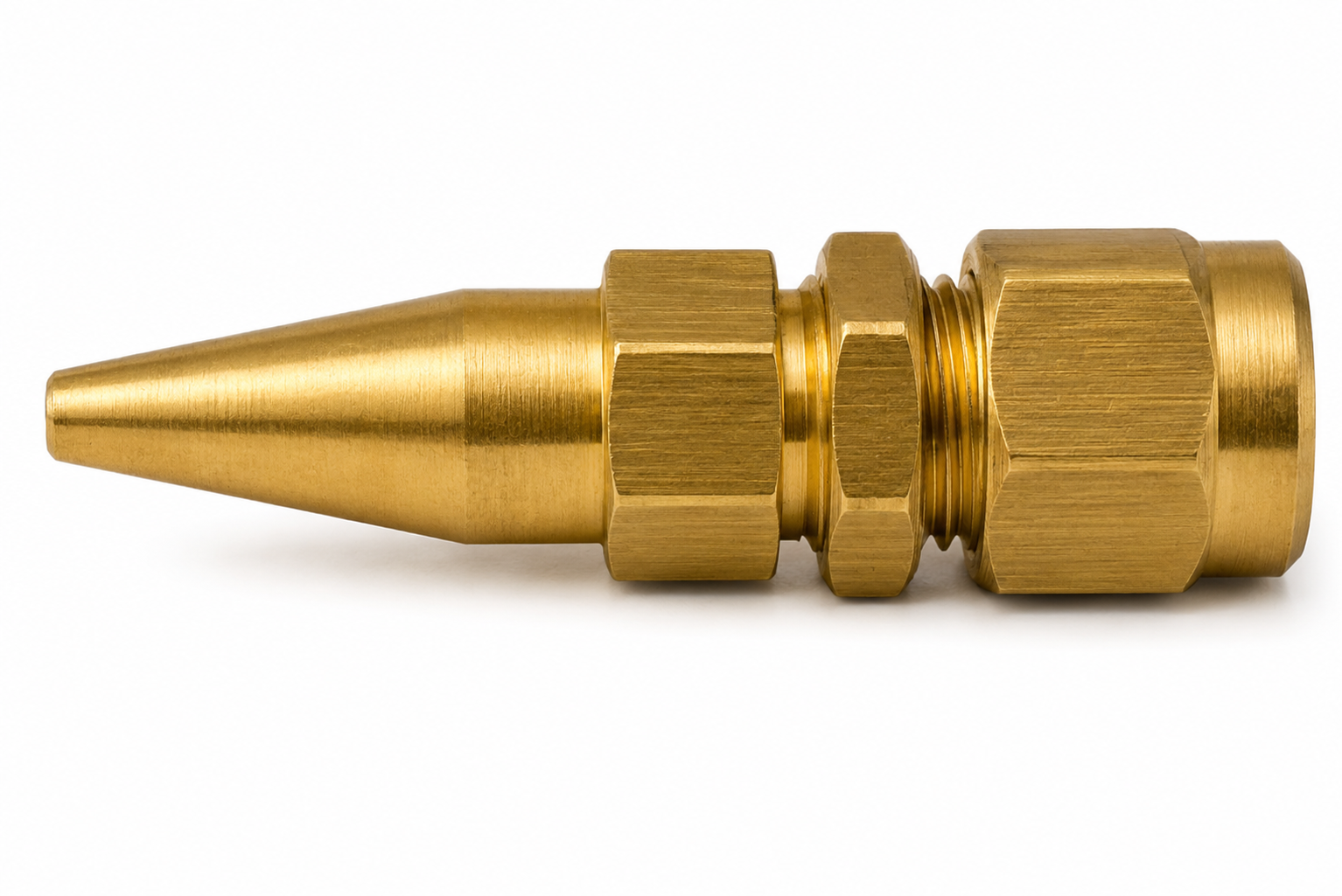 G,7 MICROYET — Microyet en bronce para salida focalizada en sistemas de calentador y gas.
