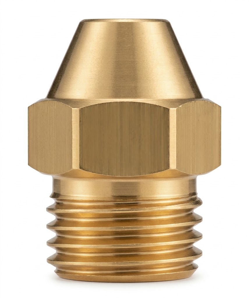 G,3 D FISTO 3/8 NF — Fisto 3/8 NF en bronce.