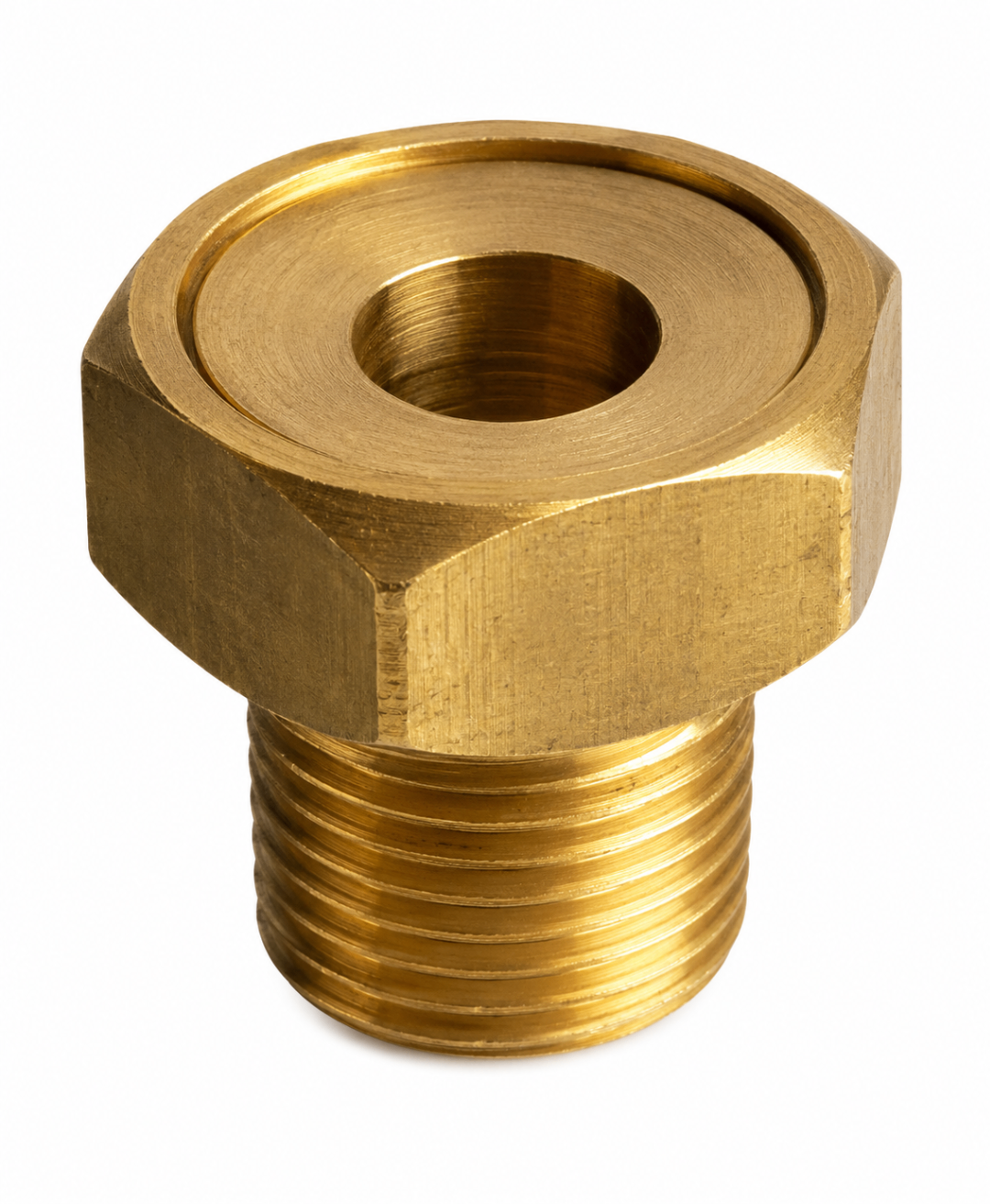 R,2 DESAGÜES CORTOS EN BRONCE — Desagües cortos en bronce mecanizado para conexiones industriales.